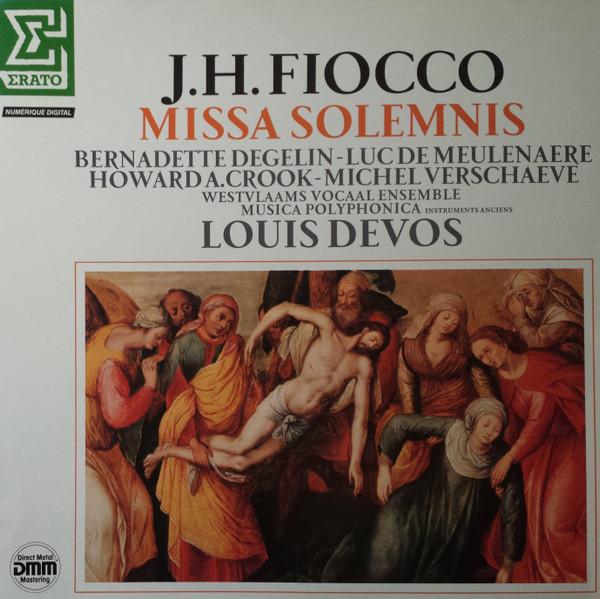 LP Record JOSEPH HECTOR FIOCCO HET WESTVLAA Missa Solemnis NUM75173 Erato 1985 France Classical Used
LP Record JOSEPH HECTOR FIOCCO HET WESTVLAA Missa Solemnis NUM75173 Erato 1985 France Classical Used