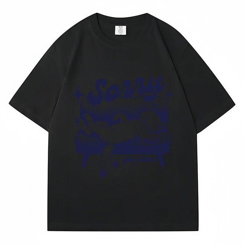 2026 Summer Sorry Got Plans100% Pure Cotton Printed T-shirt Women Funny Cartoon T-shirts Grunge Kawaii 90s Fashion Tshirt Y2k 4XL
2026 Summer Sorry Got Plans100% Pure Cotton Printed T-shirt Women Funny Cartoon T-shirts Grunge Kawaii 90s Fashion Tshirt Y2k 4XL