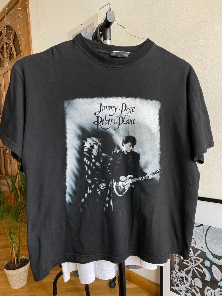 90s Jimmy Page Robert Plant Tour Black Short Sleeve T shirt Unisex NH24522 Unisex T-Shirt XXXXL
90s Jimmy Page Robert Plant Tour Black Short Sleeve T shirt Unisex NH24522 Unisex T-Shirt XXXXL