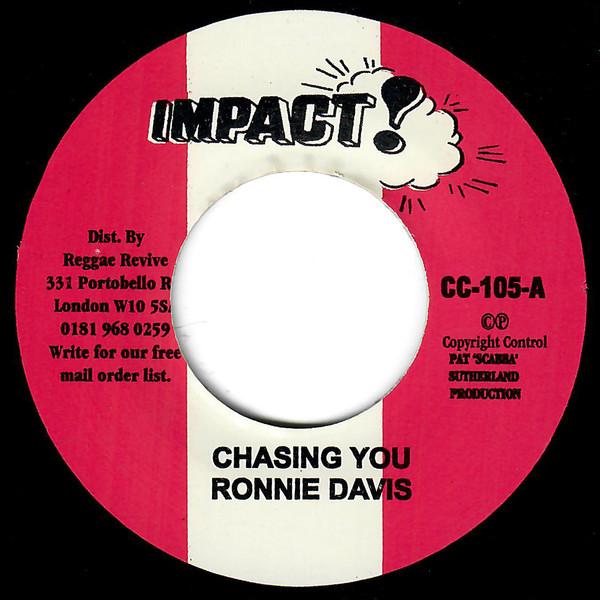 7inch Record RONNIE DAVIS / HIGH PRIEST - Chasing You / Living In A World CC105 Impact! US Reggae, Ska & Dub Used
7inch Record RONNIE DAVIS / HIGH PRIEST - Chasing You / Living In A World CC105 Impact! US Reggae, Ska & Dub Used