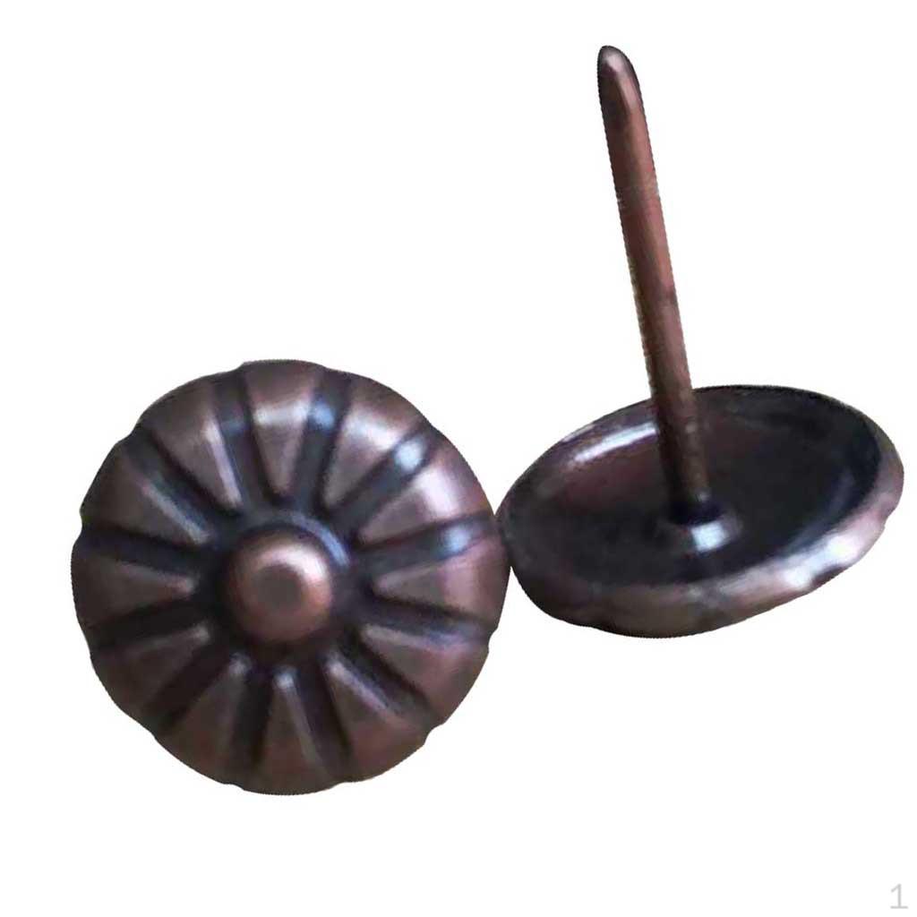 100pcs Daisy Pattern Nails Upholstery Copper 16 * 20mm
100pcs Daisy Pattern Nails Upholstery Copper 16 * 20mm