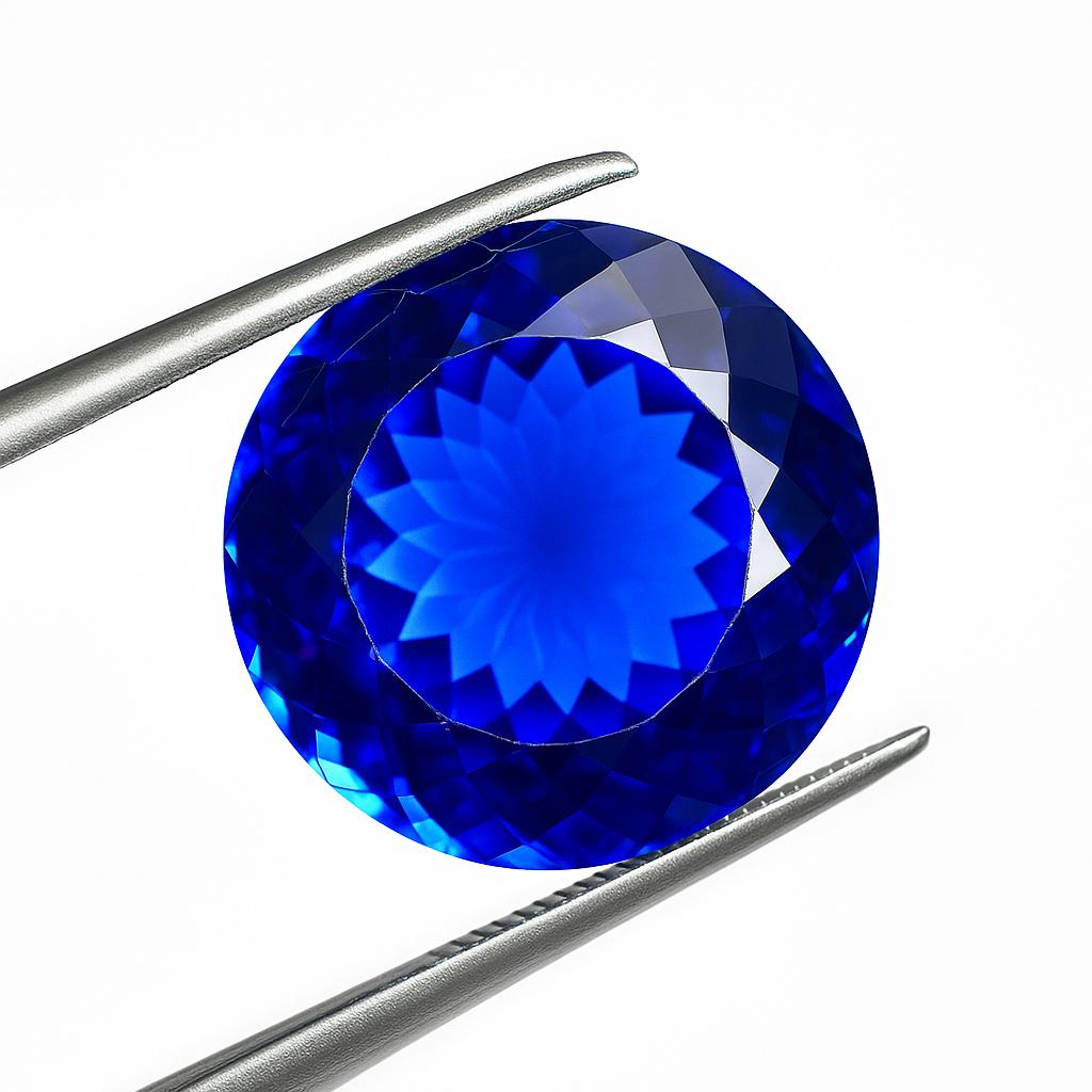 Natural Blue Sapphire 19.6ct Round Cut Certified Loose Gemstone 16 mm approx. синій
Natural Blue Sapphire 19.6ct Round Cut Certified Loose Gemstone 16 mm approx. синій