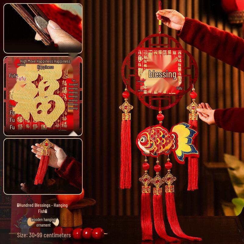 Wooden Chinese New Year Fu Character Hanging Decoration
Wooden Chinese New Year Fu Character Hanging Decoration
