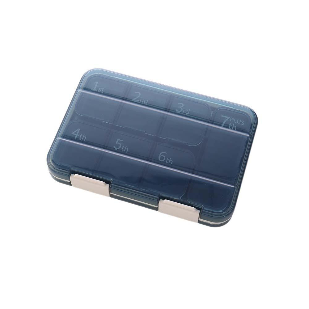 Portable Pill Dispenser Moisture-proof Vitamin Container Weekly Pill Storage Box Men/Women синій
Portable Pill Dispenser Moisture-proof Vitamin Container Weekly Pill Storage Box Men/Women синій