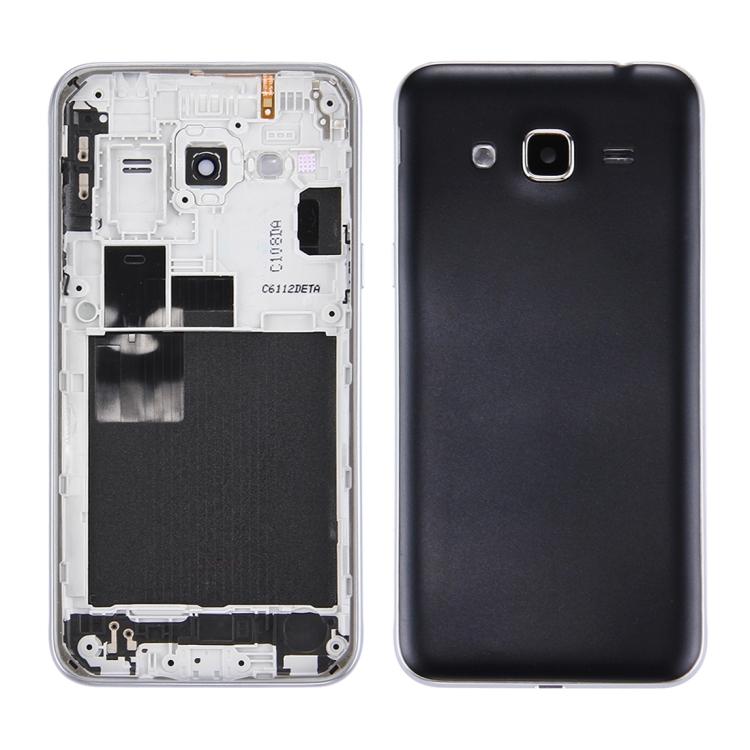 Для Galaxy J3/J320 Версия с двойной картой Задняя крышка аккумулятора + рамка средней рамки чёрный
Для Galaxy J3/J320 Версия с двойной картой Задняя крышка аккумулятора + рамка средней рамки чёрный