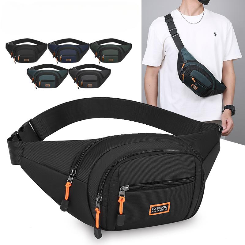 Unisex Waterproof Oxford Waist Bag - Large Capacity Fanny Pack for Men & Women (Durable & Wear-Resistant for Travel/Sports) темно-синього кольору
Unisex Waterproof Oxford Waist Bag - Large Capacity Fanny Pack for Men & Women (Durable & Wear-Resistant for Travel/Sports) темно-синього кольору