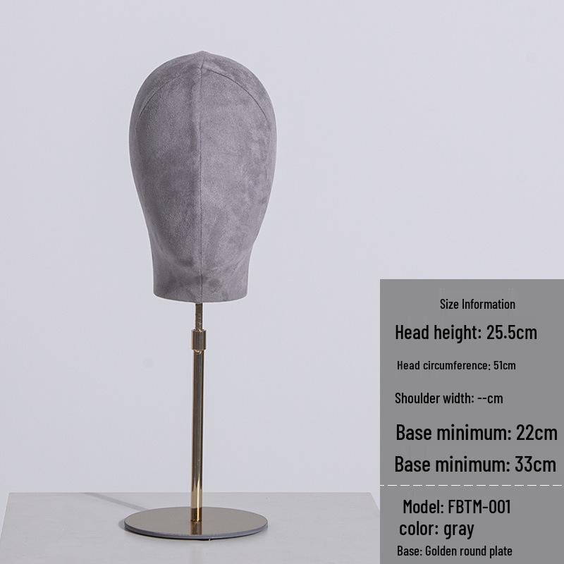 Female Mannequin Head for Wig, Hat, Scarf, and Mask Display
Female Mannequin Head for Wig, Hat, Scarf, and Mask Display