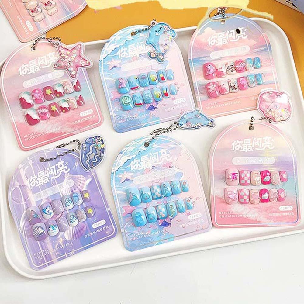 Jellyfish Children False Nails Starfish Cartoon Nail Accessories Kids Ocean Fake Nails Student StyleD
Jellyfish Children False Nails Starfish Cartoon Nail Accessories Kids Ocean Fake Nails Student StyleD