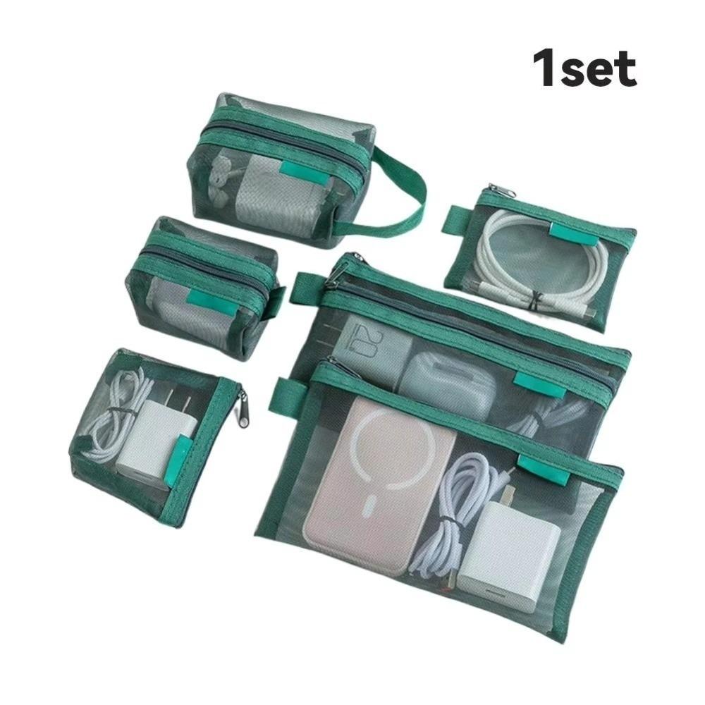 6pcs Set Nylon Transparent Storage Bag Breathable Square Mini Zipper Coin Purse Clear View Lightweight Data Lines Organizer зелёный
6pcs Set Nylon Transparent Storage Bag Breathable Square Mini Zipper Coin Purse Clear View Lightweight Data Lines Organizer зелёный