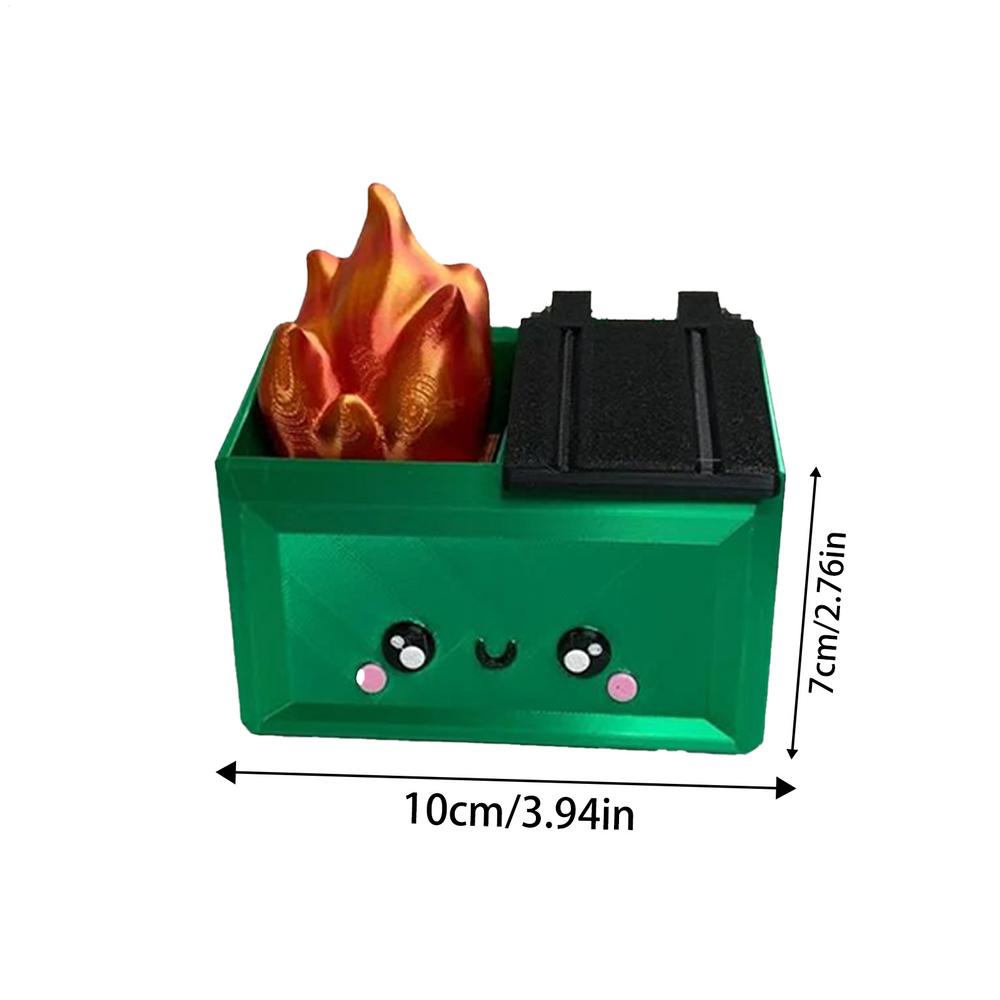 Dumpster Fire Desk Decoration 3D Printed Emotional Support Dumpster Fire Figure Desk Figurine Ornament For Desktop Bedside Shelf розовый
Dumpster Fire Desk Decoration 3D Printed Emotional Support Dumpster Fire Figure Desk Figurine Ornament For Desktop Bedside Shelf розовый