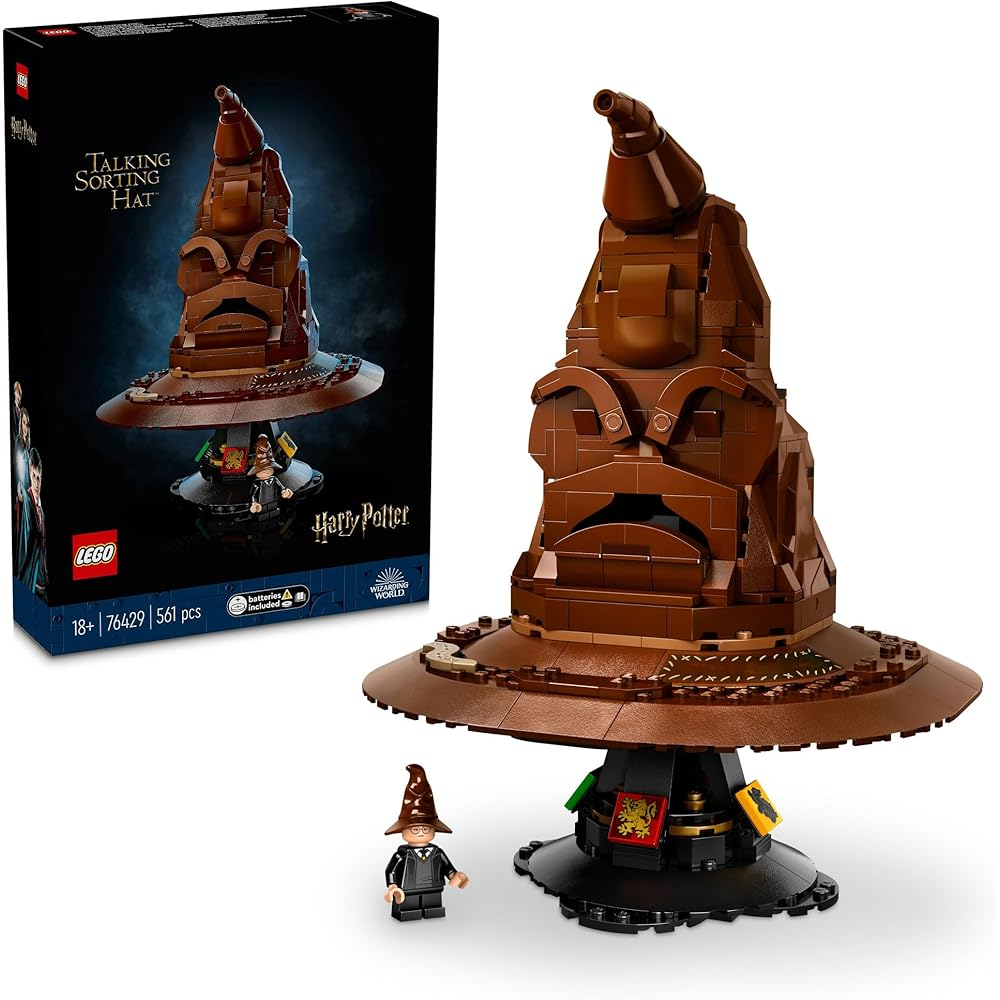 LEGO Harry Potter Talking Sorting Hat Toy Gift for Kids and Adults Home Decor Building Blocks 76429
LEGO Harry Potter Talking Sorting Hat Toy Gift for Kids and Adults Home Decor Building Blocks 76429