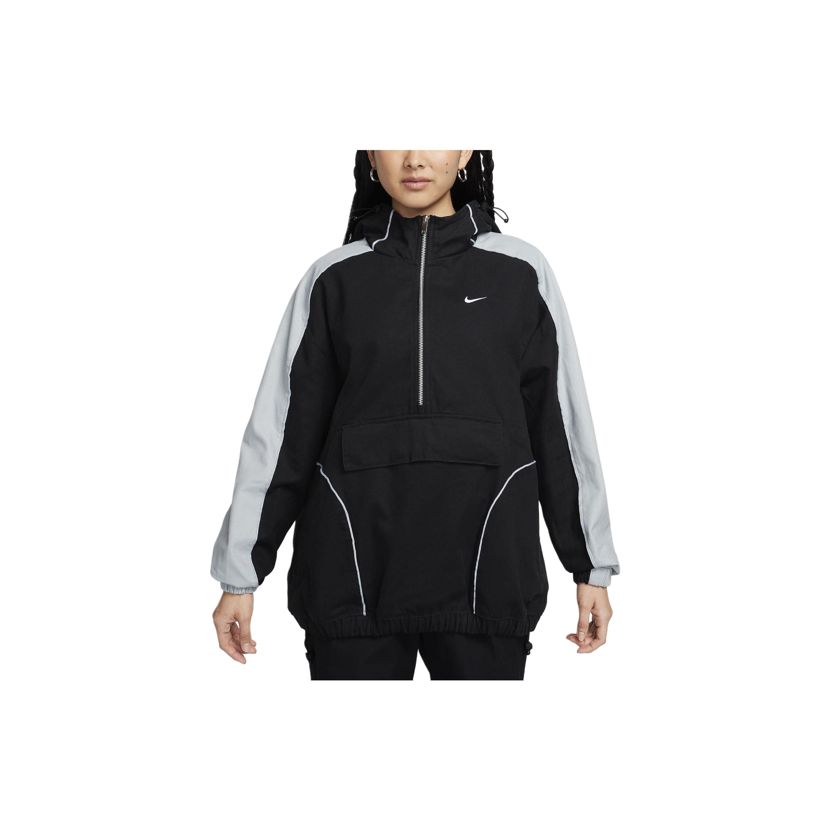 Nike Color Block Half Zip Stand Collar Casual Long Sleeve Jacket Women Jacket Black FN2034-010 M
Nike Color Block Half Zip Stand Collar Casual Long Sleeve Jacket Women Jacket Black FN2034-010 M