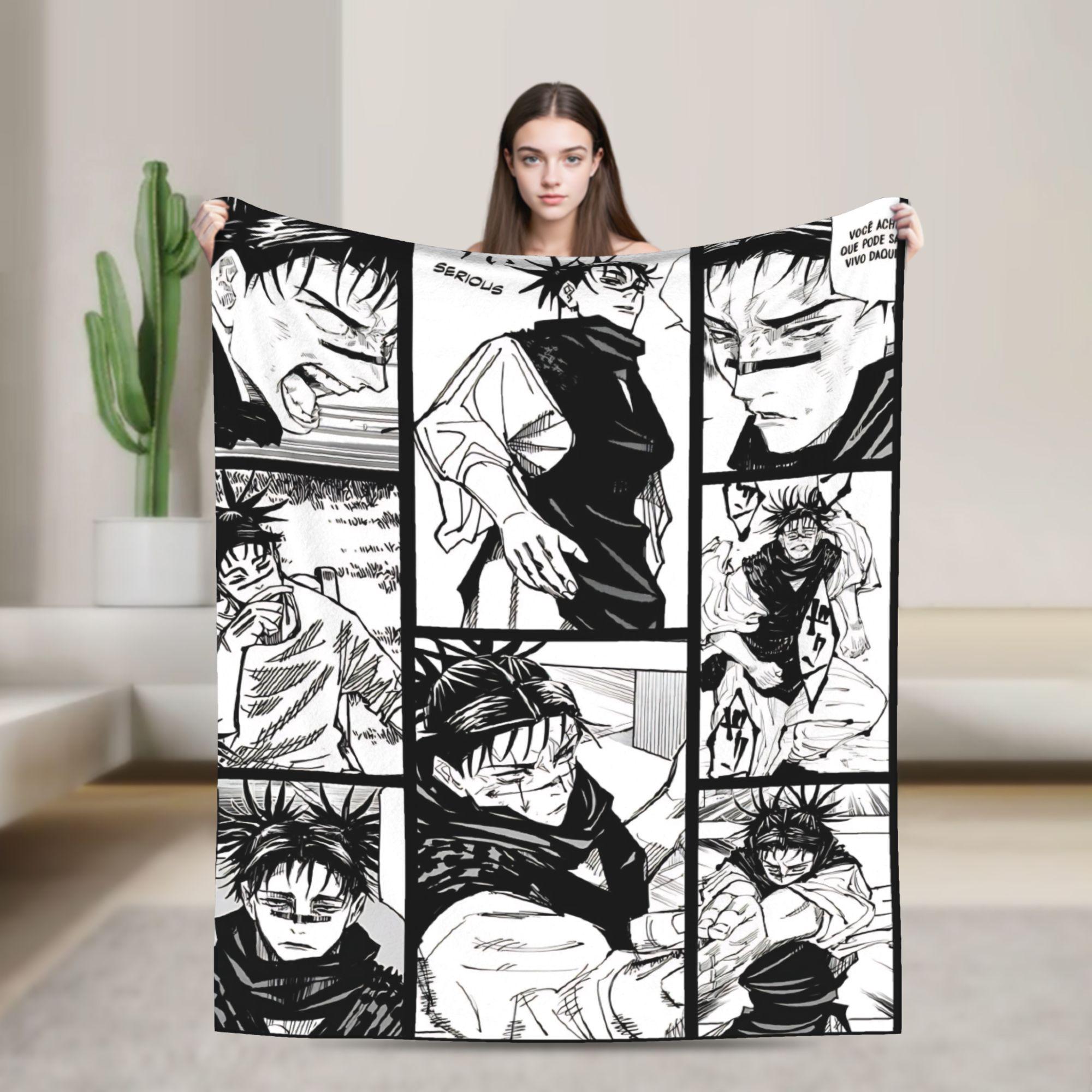 Choso Flannel blanket Kaisens Anime Funny Throw blankets for Home Hotel Sofa 150*125cm Bedspreads 75x90cm
Choso Flannel blanket Kaisens Anime Funny Throw blankets for Home Hotel Sofa 150*125cm Bedspreads 75x90cm