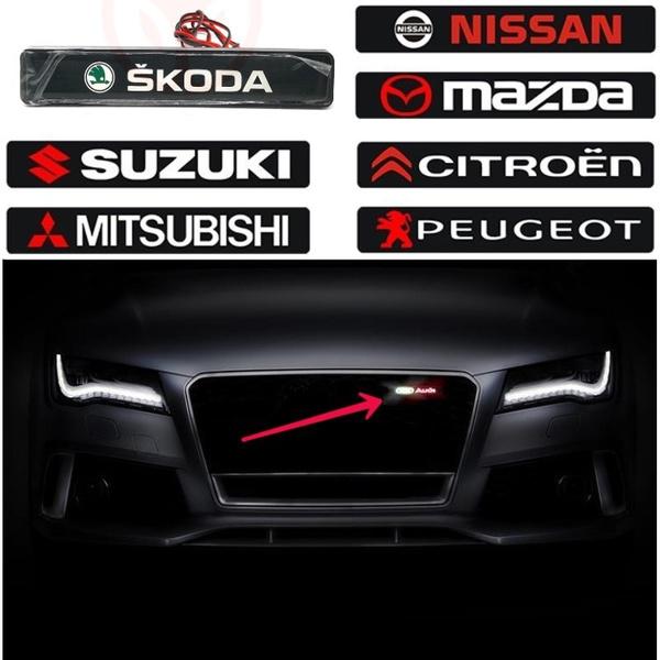 Стиль автомобиля Передняя решетка Светодиодная подсветка Логотип Эмблема лампа Значок Автомобильные аксессуары
Стиль автомобиля Передняя решетка Светодиодная подсветка Логотип Эмблема лампа Значок Автомобильные аксессуары