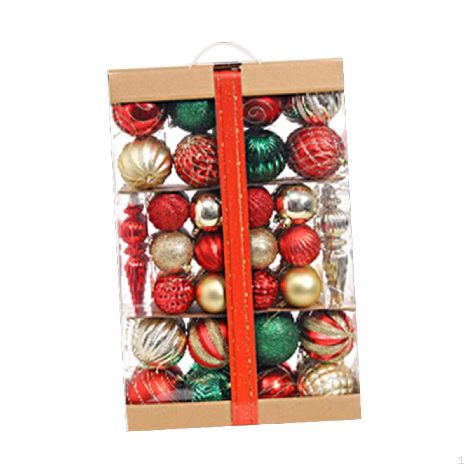 74 шт. Рождественские шары, украшения, блестящие рождественские креативные елочные украшения, набор для Red Green
74 шт. Рождественские шары, украшения, блестящие рождественские креативные елочные украшения, набор для Red Green