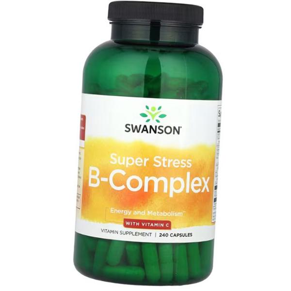 Витамины группы В от стресса, Super Stress B-Complex With Vitamin C, Swanson (36280235) 240caps
Витамины группы В от стресса, Super Stress B-Complex With Vitamin C, Swanson (36280235) 240caps
