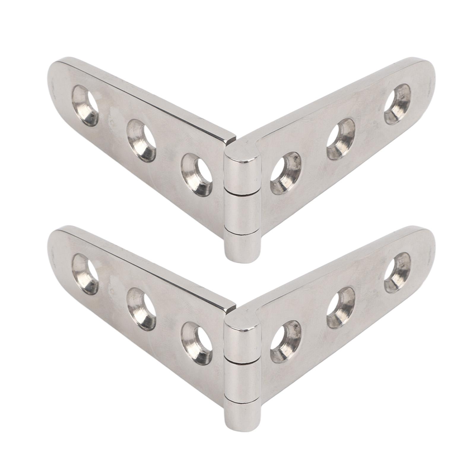 Pair Heavy Duty Strap Hinge with Holes 316 Stainless Steel Marine Boat Home Hardware for Door Gate Shed Barn 3 Holes:
Pair Heavy Duty Strap Hinge with Holes 316 Stainless Steel Marine Boat Home Hardware for Door Gate Shed Barn 3 Holes: