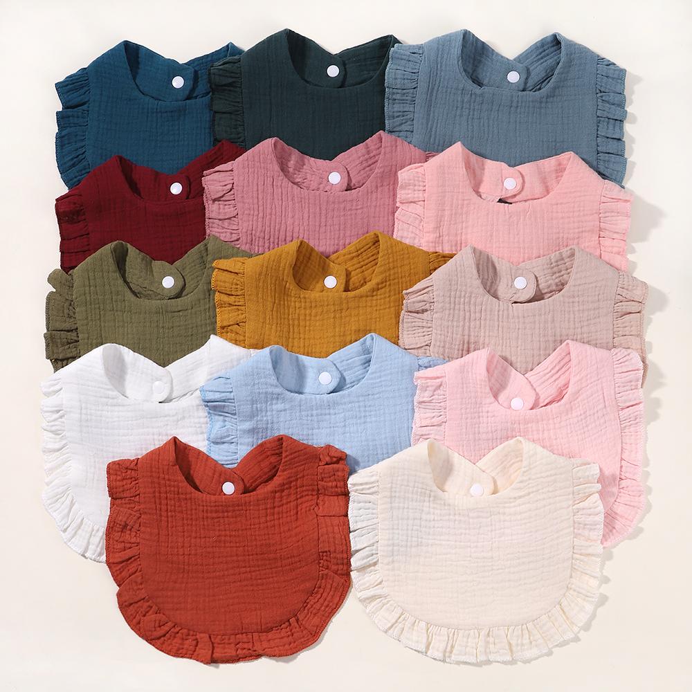 Newborn Bibs Infant Burp Cloths Baby Stuff Feeding Drool Bandana Saliva Towel Toddler Ruffle Solid Color Bib Baby Accessories One Size
Newborn Bibs Infant Burp Cloths Baby Stuff Feeding Drool Bandana Saliva Towel Toddler Ruffle Solid Color Bib Baby Accessories One Size