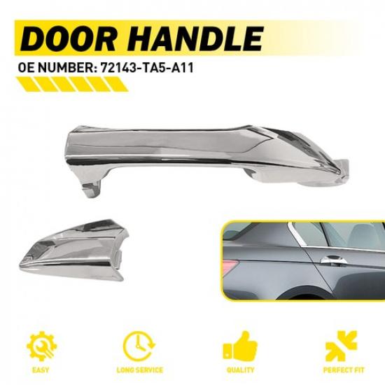 Front or Rear Right Exterior Door Handle For 2008-2012 Honda Accord Chrome New V
Front or Rear Right Exterior Door Handle For 2008-2012 Honda Accord Chrome New V