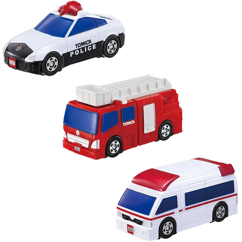Takara Tomy Tomica Emergency Vehicle Gift Set Mini Cars Toys for Ages 3 and Up
Takara Tomy Tomica Emergency Vehicle Gift Set Mini Cars Toys for Ages 3 and Up