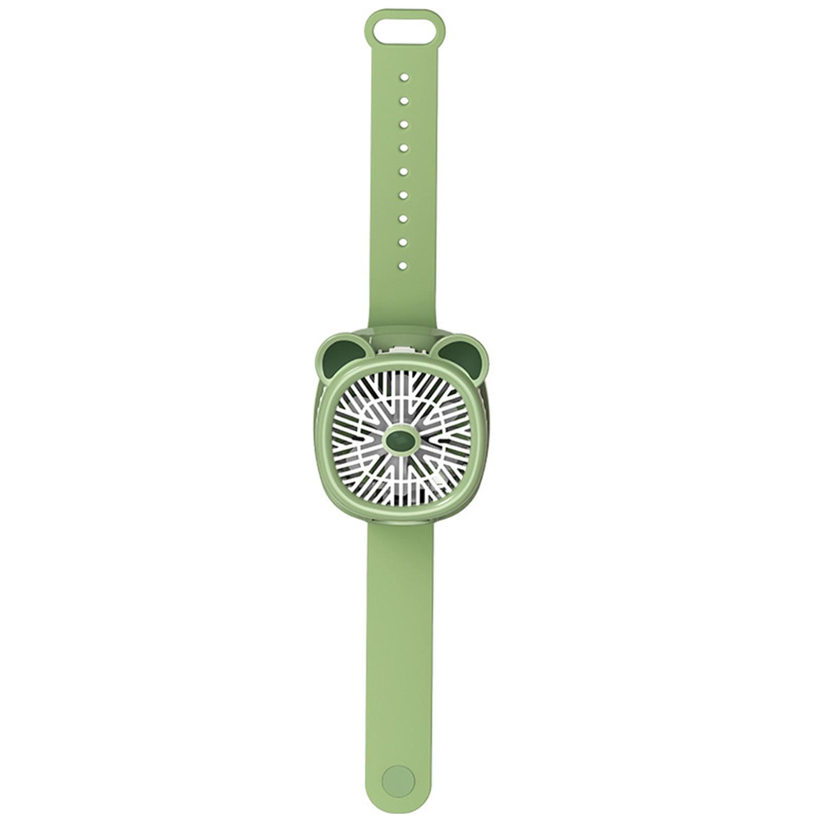 Children Watch Fan 3 Gear Speed Portable Handheld Fan USB Rechargeable зелений
Children Watch Fan 3 Gear Speed Portable Handheld Fan USB Rechargeable зелений