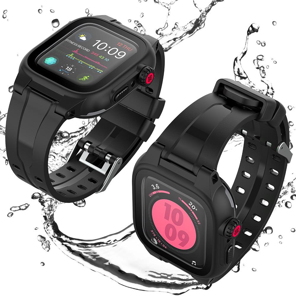 Waterproof Anti-scratch Protective Case for Apple Watch 41/42/44/45mm, 3m Depth Shield 44mm for iWatch 4/5/6/SE чёрный
Waterproof Anti-scratch Protective Case for Apple Watch 41/42/44/45mm, 3m Depth Shield 44mm for iWatch 4/5/6/SE чёрный