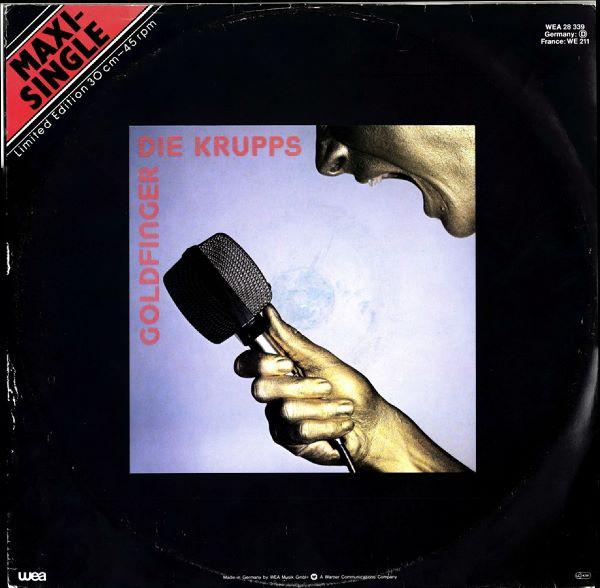 12inch Record DIE KRUPPS Goldfinger 28339 WEA 1982 Germany Dance Electronica Used
12inch Record DIE KRUPPS Goldfinger 28339 WEA 1982 Germany Dance Electronica Used