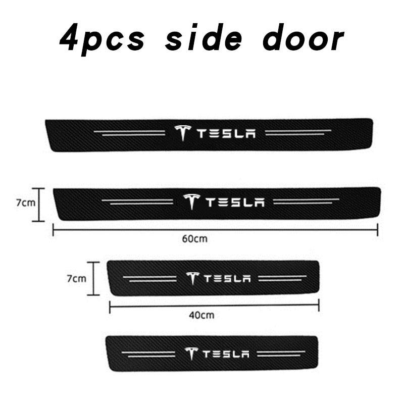 Carbon Fiber Leather Car Door Sill Protection Strip Tough and Durable Decorative Car Sticker for Tesla Model 3 X S Model Y Car
Carbon Fiber Leather Car Door Sill Protection Strip Tough and Durable Decorative Car Sticker for Tesla Model 3 X S Model Y Car