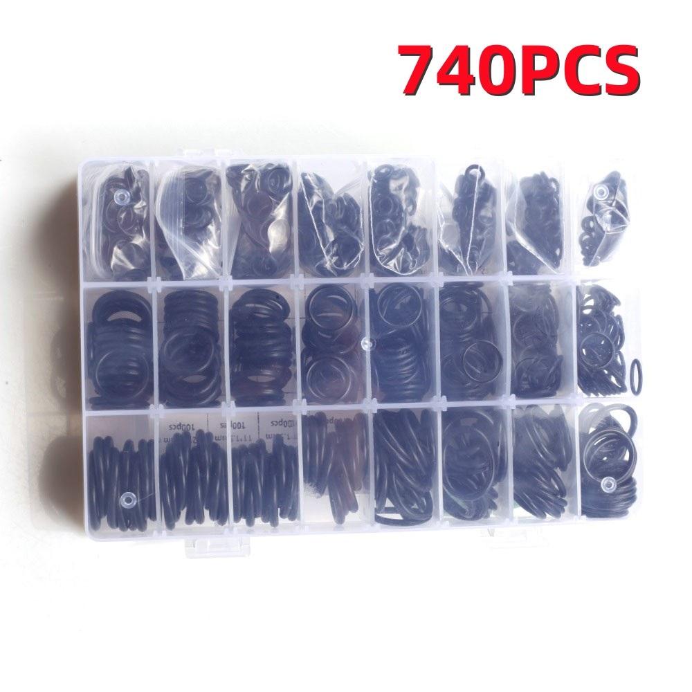 1200Pcs 24Sizes Universal Car Air Conditioning HNBR O Rings Auto Repair Tools Compressor Rubber Rings Sealant Car Accessories
1200Pcs 24Sizes Universal Car Air Conditioning HNBR O Rings Auto Repair Tools Compressor Rubber Rings Sealant Car Accessories