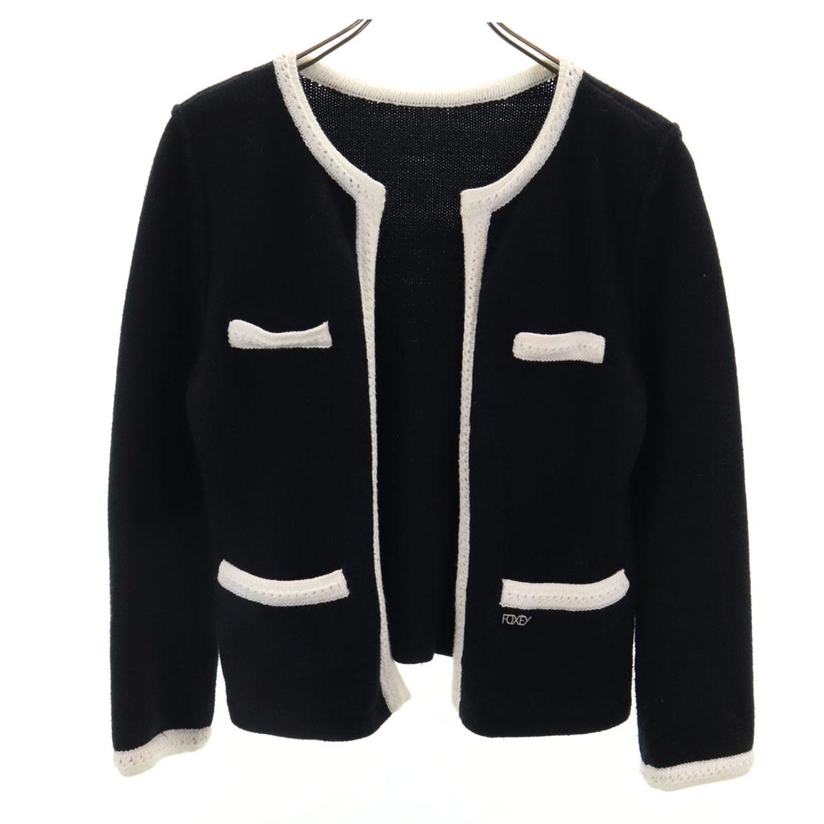 Кардиган с длинным рукавом FOXEY NEW YORK 38 черный Женский Б/У
Кардиган с длинным рукавом FOXEY NEW YORK 38 черный Женский Б/У