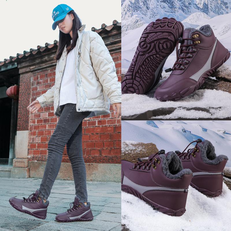 Snow boots cross-border new five-finger outdoor leisure sports camping mountaineering shoes non-slip warm velvet high-top cotton shoes 35 бордовий
Snow boots cross-border new five-finger outdoor leisure sports camping mountaineering shoes non-slip warm velvet high-top cotton shoes 35 бордовий
