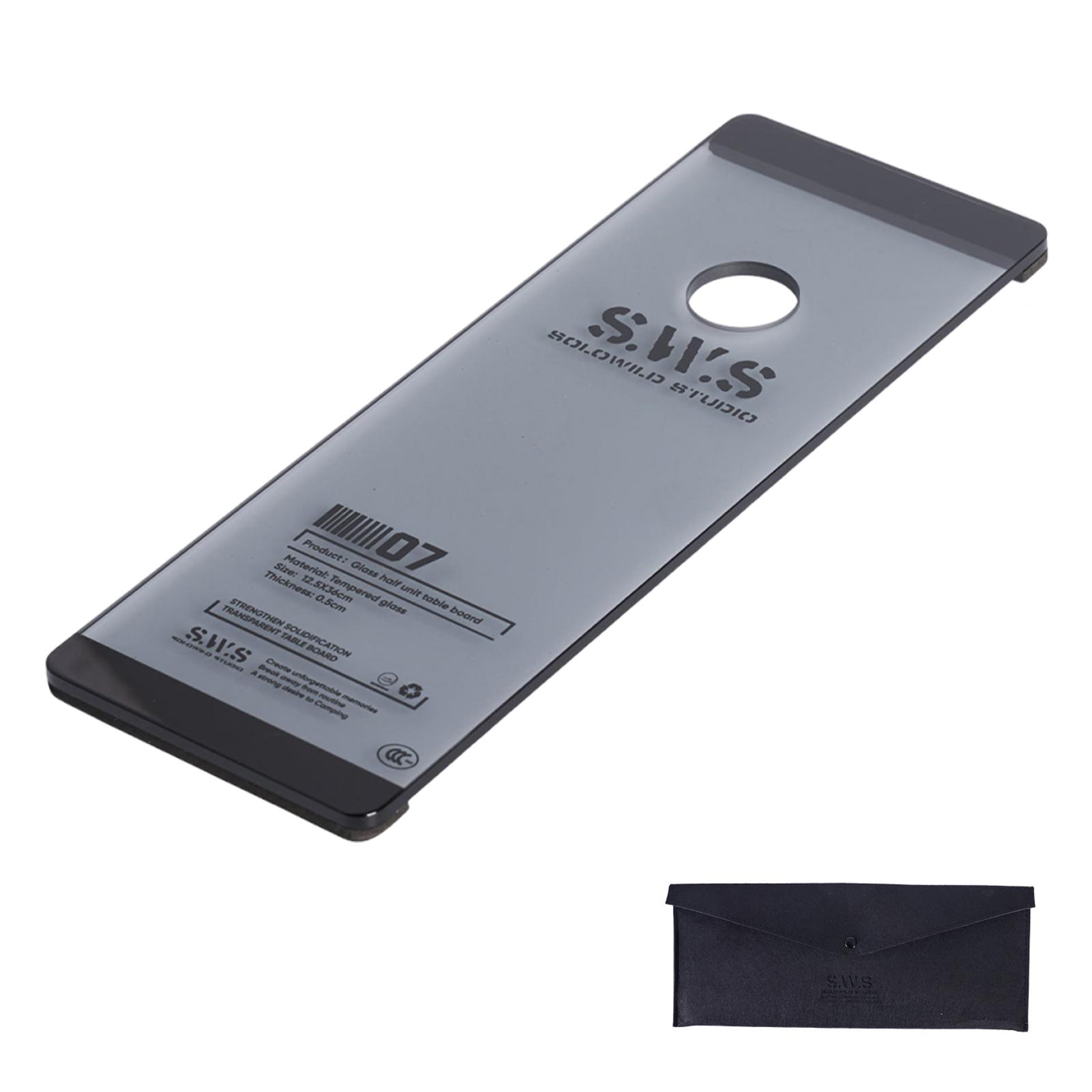 Outdoor IGT Table Unit Board Tempered Glass Portable Table Board for GZ Camping Light Outdoor Camp Accessories Travel Equipment
Outdoor IGT Table Unit Board Tempered Glass Portable Table Board for GZ Camping Light Outdoor Camp Accessories Travel Equipment