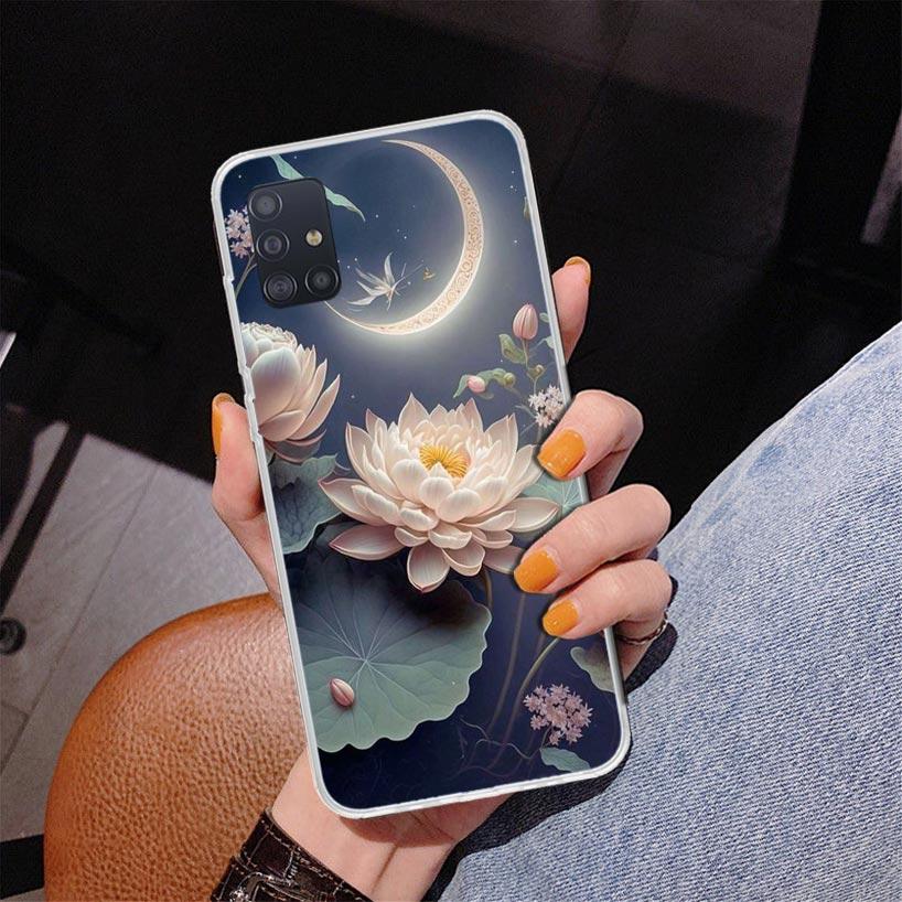 Lotus Blue White Flowers Phone Case For Samsung Galaxy A52 A32 A22 A12 A51 A31 A50S A30S A20S A10S Note 20 Ultra 10 Plus S10 A72 Samsung A10
Lotus Blue White Flowers Phone Case For Samsung Galaxy A52 A32 A22 A12 A51 A31 A50S A30S A20S A10S Note 20 Ultra 10 Plus S10 A72 Samsung A10