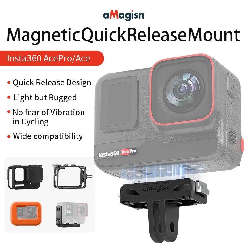 Magnetic Adapter Mount For Insta360 X5 Ace Pro 2 Action Camera Quick Release Mount For Insta360 Ace Extension Support Accessory
Magnetic Adapter Mount For Insta360 X5 Ace Pro 2 Action Camera Quick Release Mount For Insta360 Ace Extension Support Accessory