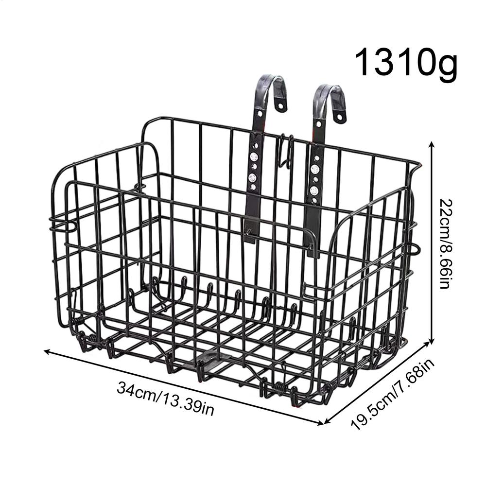 Large Bike Basket Large Folding Cycling Accessories Front Handlebar Basket Bike Accessories For Road Electric Scooter Commuting чорний
Large Bike Basket Large Folding Cycling Accessories Front Handlebar Basket Bike Accessories For Road Electric Scooter Commuting чорний