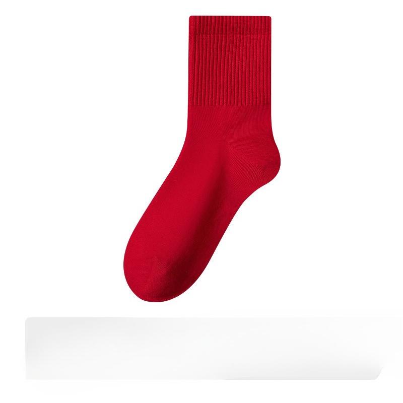 Pure Cotton Bright Red Socks for Women, Red Socks with Good Luck for The Zodiac Year, All-cotton Red Socks, Wedding Supplies, Socks 1 pair червоний
Pure Cotton Bright Red Socks for Women, Red Socks with Good Luck for The Zodiac Year, All-cotton Red Socks, Wedding Supplies, Socks 1 pair червоний