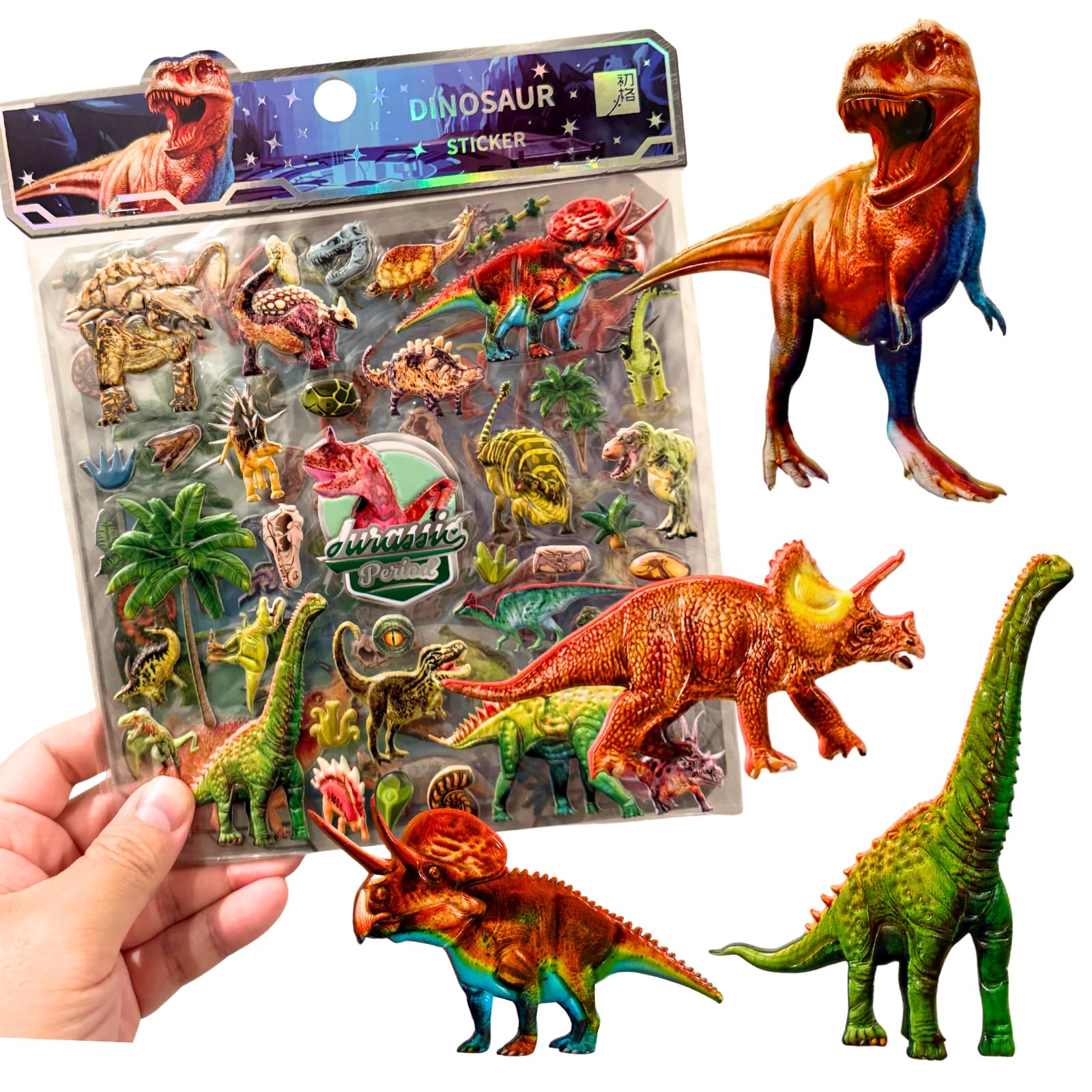 Cmart-Labo Puffy Dinosaur 3D Sticker Set for Boys 2 Sheets Rewards and Birthday Gifts
Cmart-Labo Puffy Dinosaur 3D Sticker Set for Boys 2 Sheets Rewards and Birthday Gifts