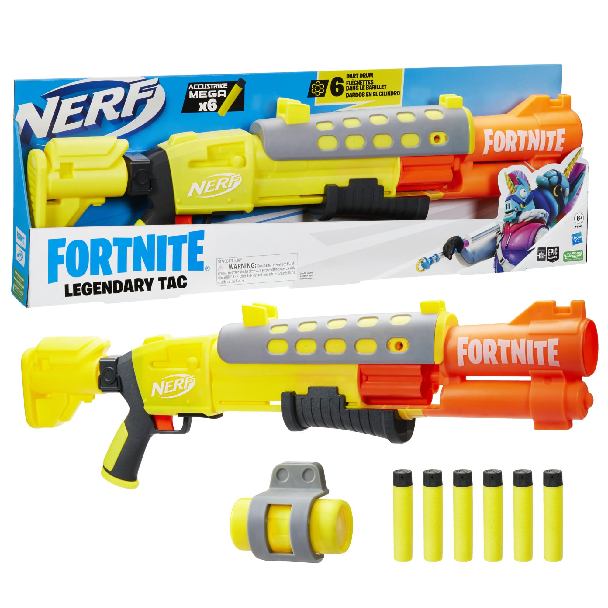 Hasbro Nerf Fortnite Legendary TAC Dart Yellow Glow Wrap 6 дротиков Mega Drum и Nerf Accustrike Mega Darts 6 Pump Action F4168 Подлинная игрушка для стрельбы
Hasbro Nerf Fortnite Legendary TAC Dart Yellow Glow Wrap 6 дротиков Mega Drum и Nerf Accustrike Mega Darts 6 Pump Action F4168 Подлинная игрушка для стрельбы
