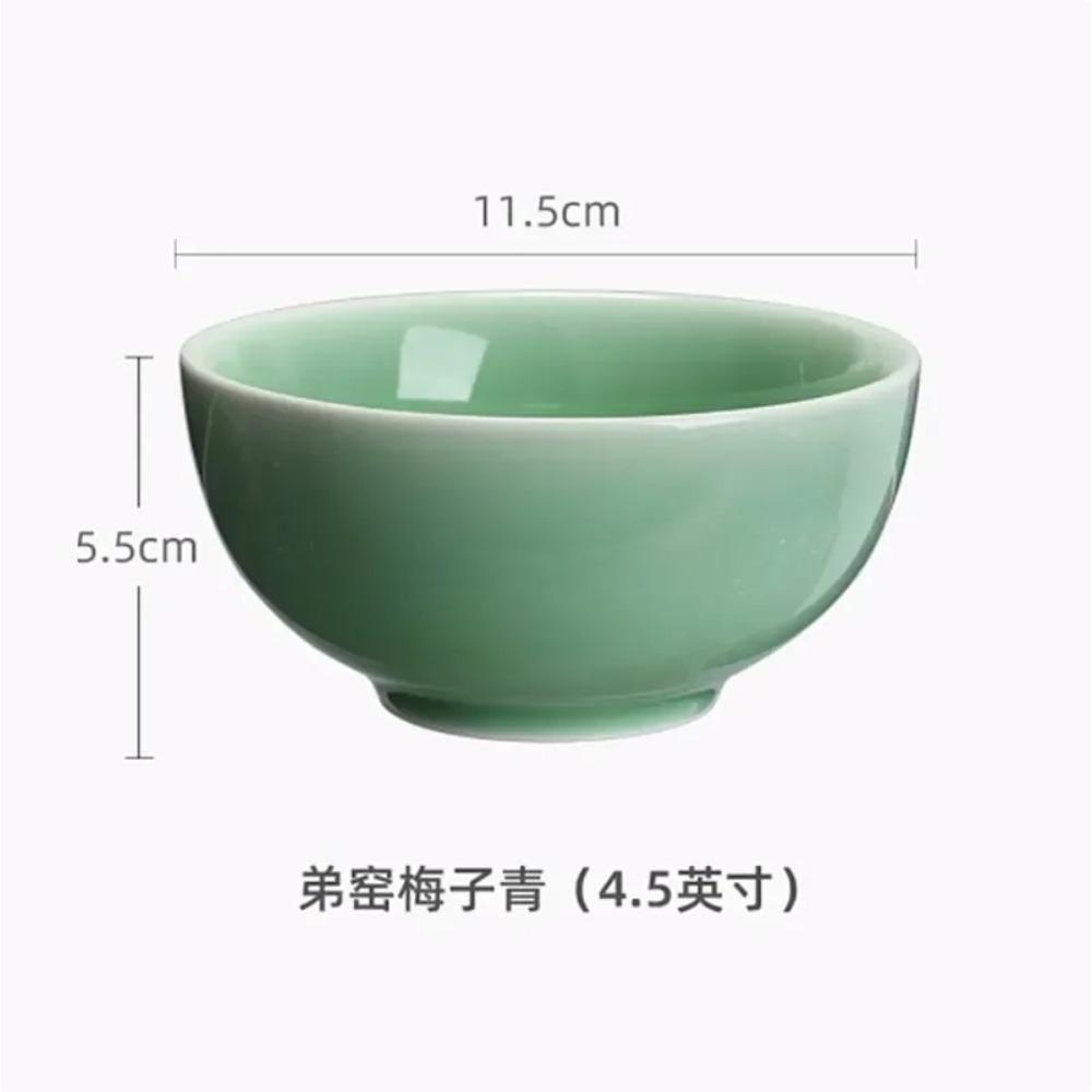 Керамическая чайная чашка большой вместимости, пиала для чая селадон из Лунцюаня, фарфоровая чайная посуда, аксессуары, мастерская чайная чашка, одинарная чашка, посуда для напитков
Керамическая чайная чашка большой вместимости, пиала для чая селадон из Лунцюаня, фарфоровая чайная посуда, аксессуары, мастерская чайная чашка, одинарная чашка, посуда для напитков