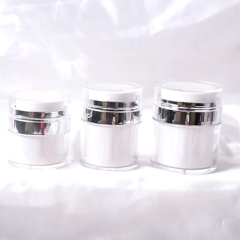 Роскошный дорожный пресс-флакон: Вакуумный дозатор жидкой основы и солнцезащитного крема 15g; Silver; High-Density Polyethylene HDPE
Роскошный дорожный пресс-флакон: Вакуумный дозатор жидкой основы и солнцезащитного крема 15g; Silver; High-Density Polyethylene HDPE