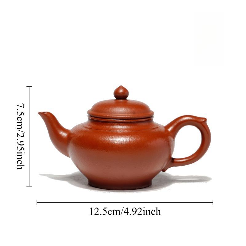 110ml Yixing Teapot Chinese Style Small Capacity Teapot Household Hospitality Tea Set Ball Hole Filter Teapot Teaware
110ml Yixing Teapot Chinese Style Small Capacity Teapot Household Hospitality Tea Set Ball Hole Filter Teapot Teaware