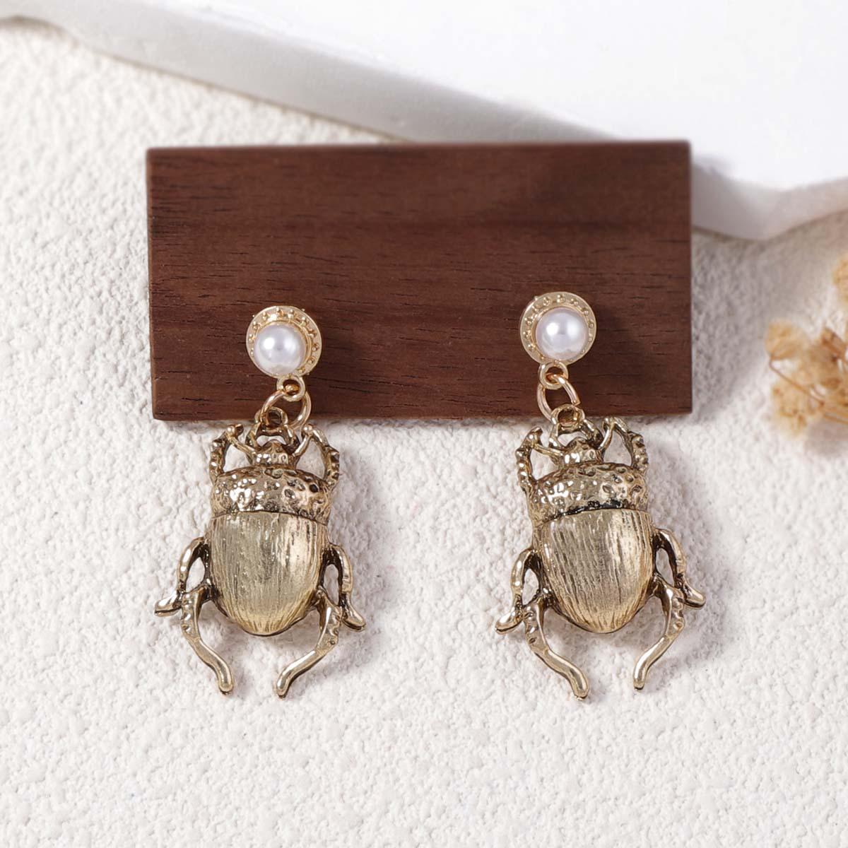 Digadagu Simple Beetle Dangle Earrings Metal Insect Earrings New Women s Zircon AccessoriesZAA золотой
Digadagu Simple Beetle Dangle Earrings Metal Insect Earrings New Women s Zircon AccessoriesZAA золотой