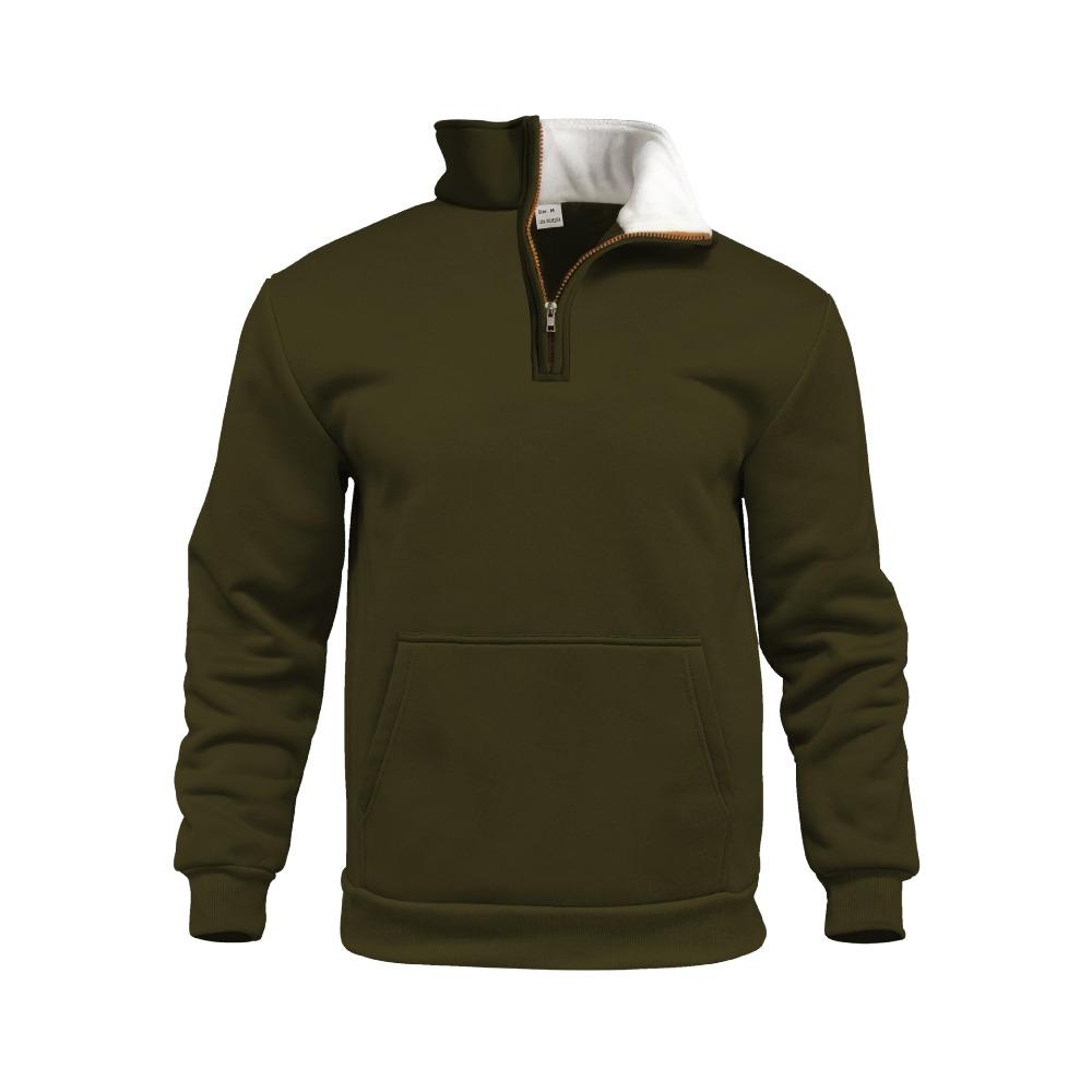 Men s Waffle Weave Autumn Casual Outdoor High-Neck Half-Zip Pocket Pullover Long-Sleeved Sweatshirt XXXL армія зелений колір
Men s Waffle Weave Autumn Casual Outdoor High-Neck Half-Zip Pocket Pullover Long-Sleeved Sweatshirt XXXL армія зелений колір