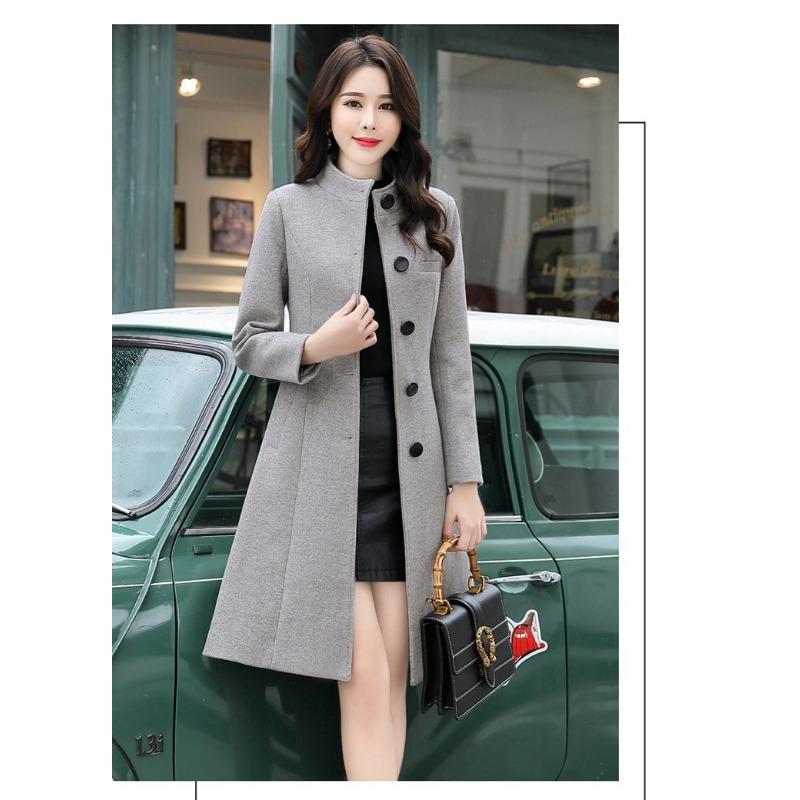 Женское шерстяное пальто средней длины, однобортное, корейского стиля, утягивающее шерстяное пальто для женщин S
Женское шерстяное пальто средней длины, однобортное, корейского стиля, утягивающее шерстяное пальто для женщин S