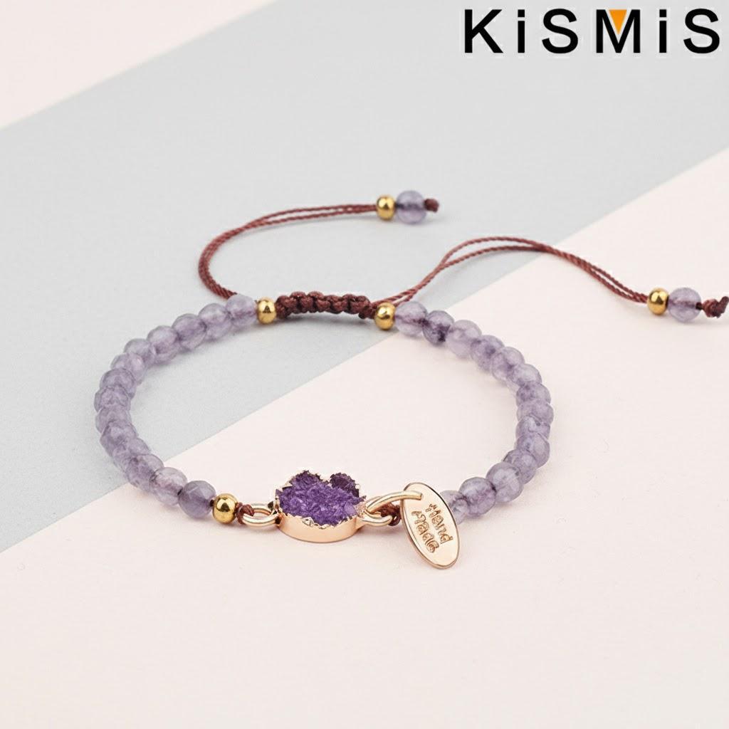 1PC Color Crystal Bracelet Hand Woven Stone Beaded Bracelet Creative Boho Chic Adjustable Women Jewelry Gift фіолетовий
1PC Color Crystal Bracelet Hand Woven Stone Beaded Bracelet Creative Boho Chic Adjustable Women Jewelry Gift фіолетовий