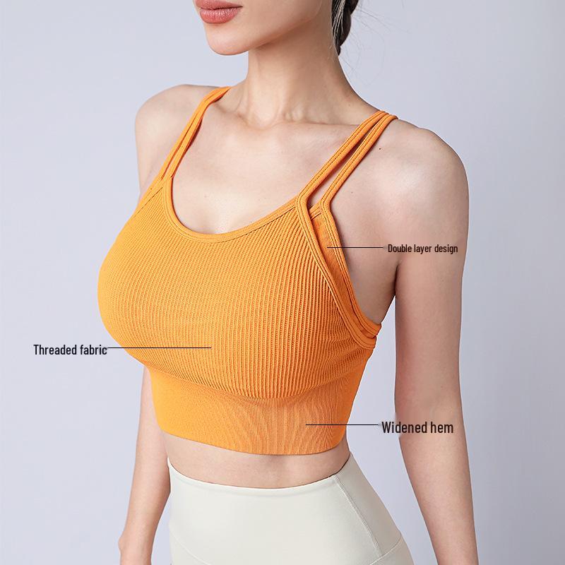 Lulu Classic Double-Layer Wire-Free High-Intensity Sports Bra with Chest Pads XL (130-145 jin)
Lulu Classic Double-Layer Wire-Free High-Intensity Sports Bra with Chest Pads XL (130-145 jin)