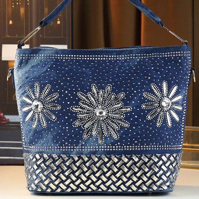 Personalized And Popular Denim Bags, Fashionable Tote Bags, Women S Large-Capacity Casual Portable Shoulder Bags, Mother And Child Bags, Tide синий
Personalized And Popular Denim Bags, Fashionable Tote Bags, Women S Large-Capacity Casual Portable Shoulder Bags, Mother And Child Bags, Tide синий