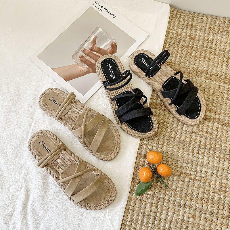Sandals women s outer wear 2025 new summer versatile go out flat cool slippers beach shoes 35 хаки
Sandals women s outer wear 2025 new summer versatile go out flat cool slippers beach shoes 35 хаки