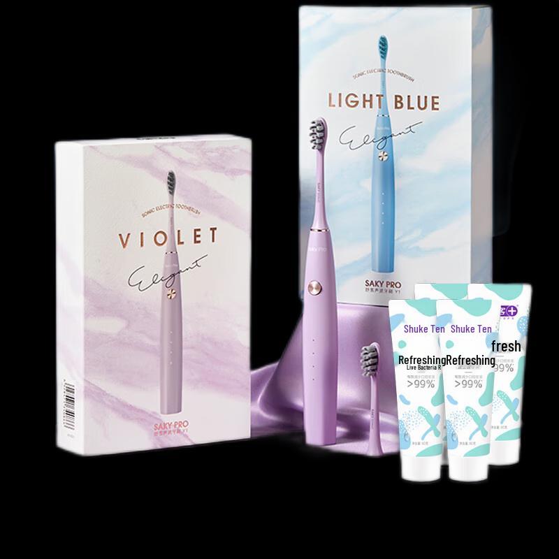 Saky Lumiere Electric Toothbrush Starter Kit
Saky Lumiere Electric Toothbrush Starter Kit