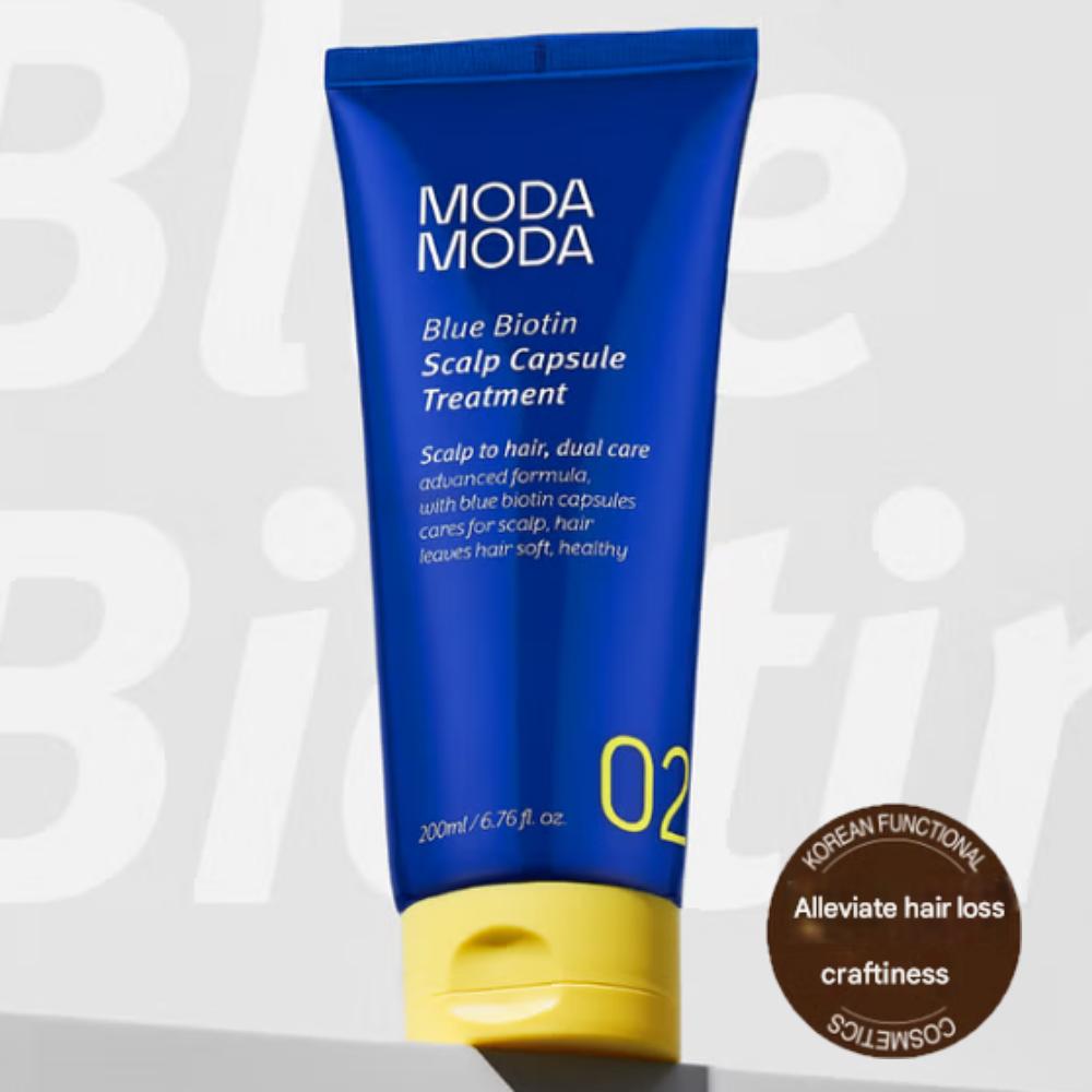 Modamoda Step02 Синий Биотиновый Капсульный Уход для Кожи Головы 200 мл/6,76 жидк. унц.. унция
Modamoda Step02 Синий Биотиновый Капсульный Уход для Кожи Головы 200 мл/6,76 жидк. унц.. унция